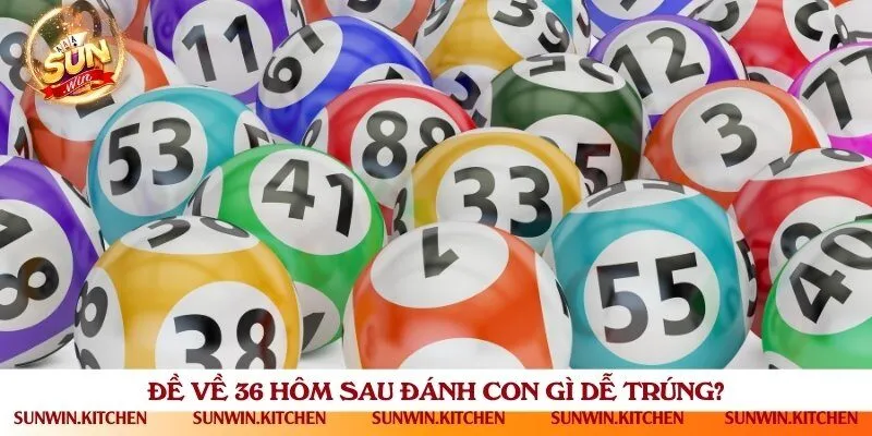Luận giải hôm sau đánh con gì khi đề về con số 36