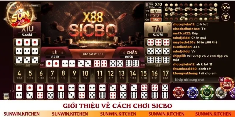 Khám phá trò chơi Sicbo trực tuyến đầy hấp dẫn