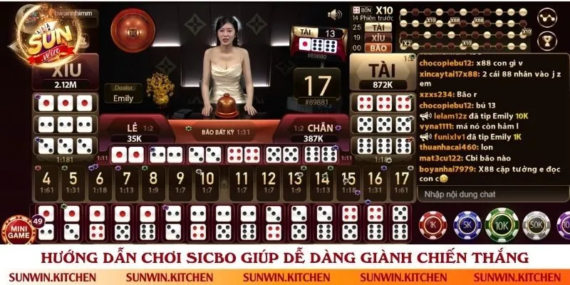 Mẹo nhỏ giúp chơi Sicbo luôn thắng to trúng lớn