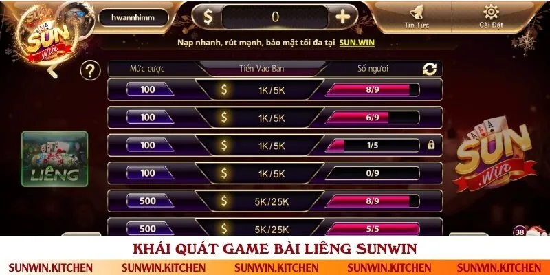 Bài Liêng online - Game bài có tỷ lệ trả thưởng hàng đầu