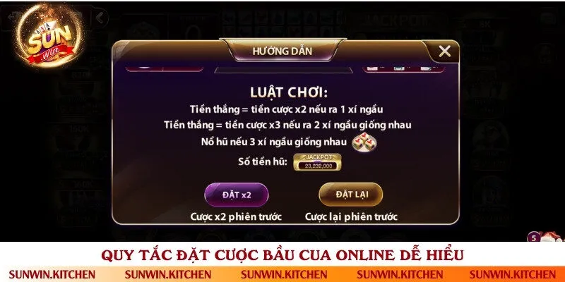 Hướng dẫn đặt cược bầu cua dễ chơi dễ trúng