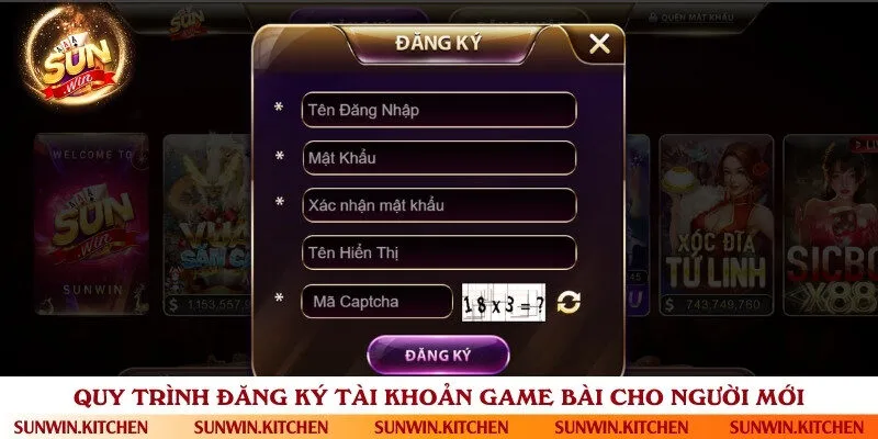 Hướng dẫn chi tiết 3 bước thiết lập tài khoản game bài cho người mới